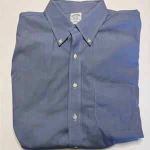 Brooks Brothers Classic Blue Dress Shirt